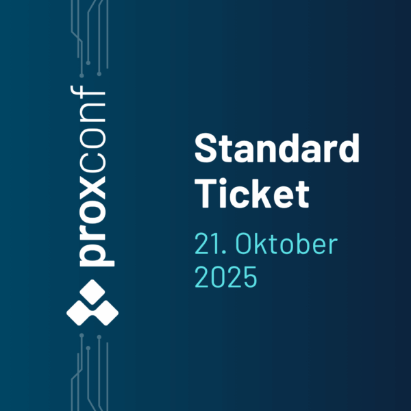 ProxConf Standart Ticket für 389 €